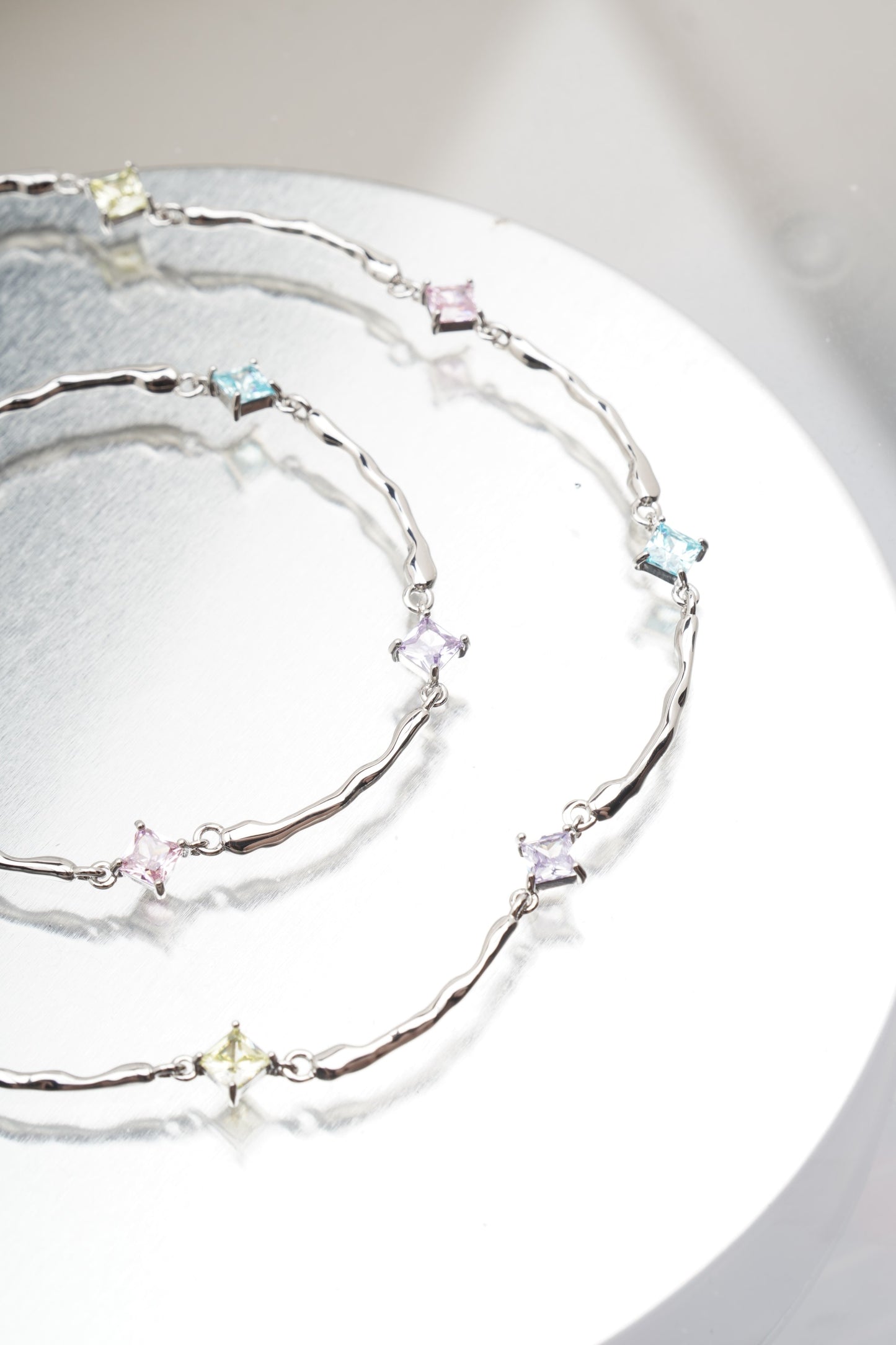 Pastel Zircon Bracelet