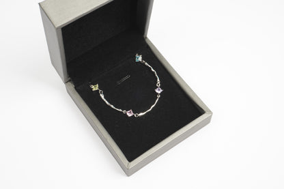 Pastel Zircon Bracelet