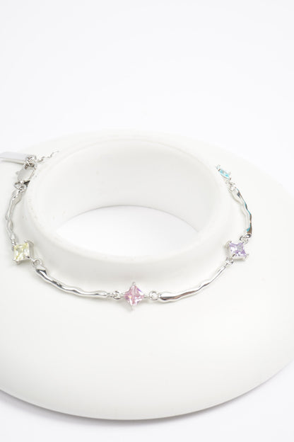 Pastel Zircon Bracelet